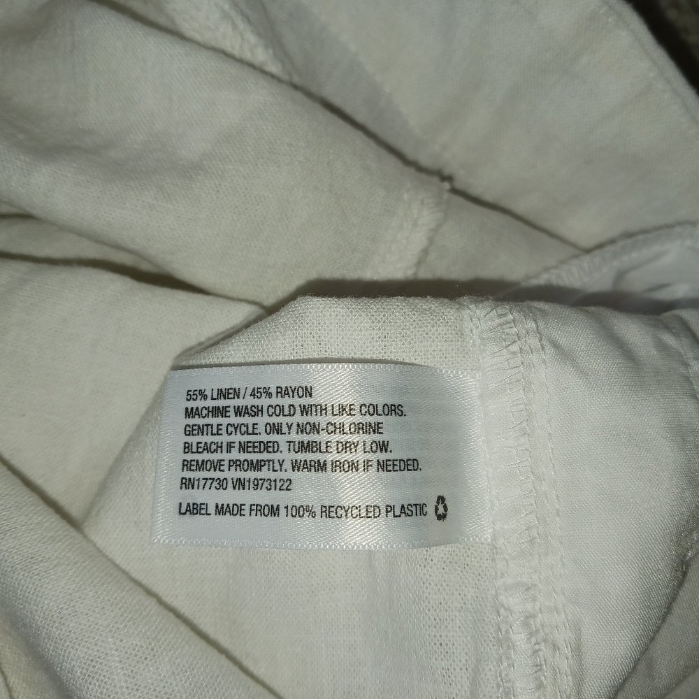 Universal Thread White Linen Short - image 3